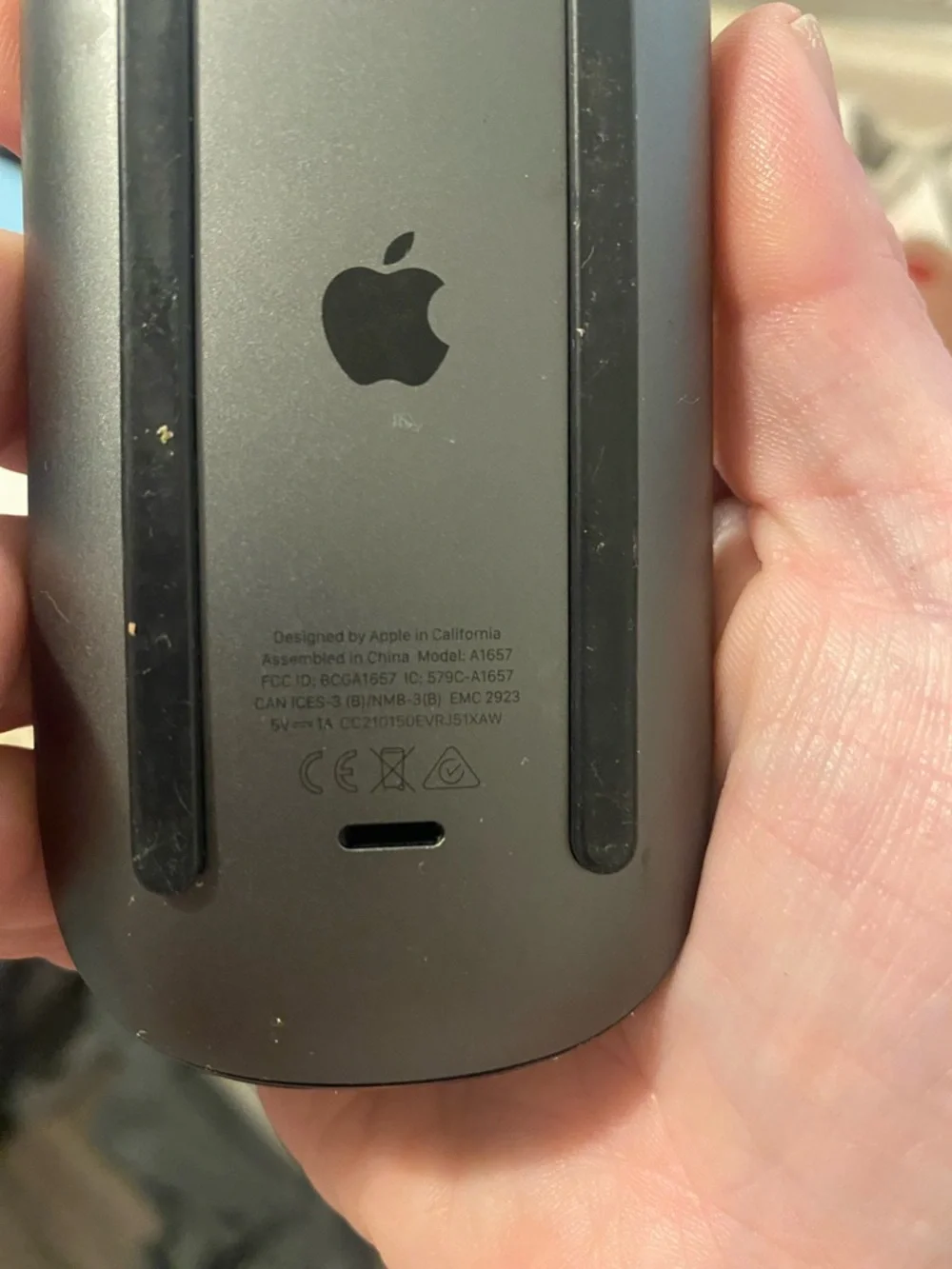 Apple Magic Mouse - Black Gloss Finish
